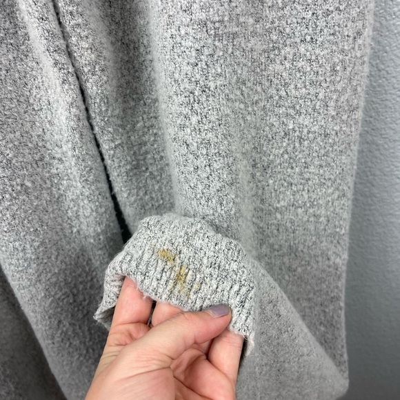 Gabrielle Union New York & Company Grey High Rise Sweater Wide Leg Lounge Pants - Picture 7 of 11